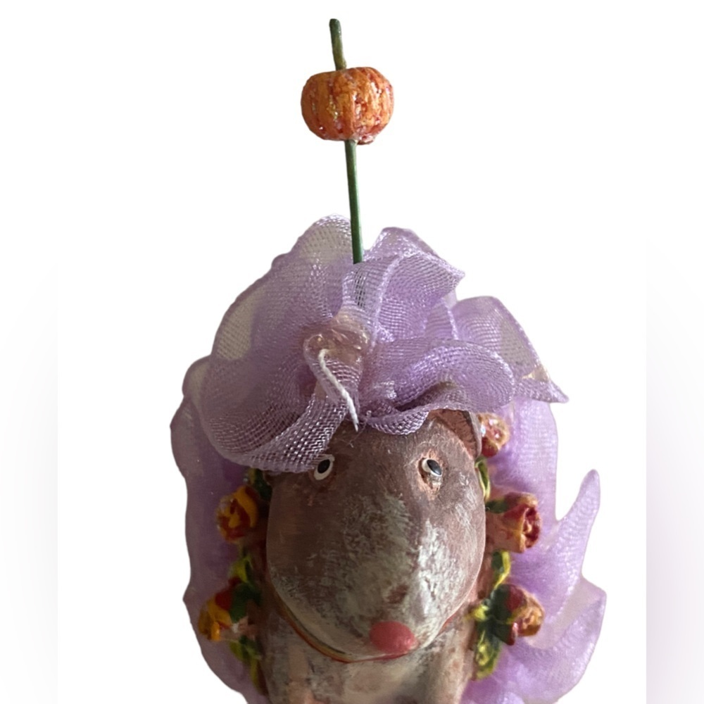 Vintage Patience Brewster Krinkles Dept 56 Mini Spooky Pet Ornament Halloween - Picture 5 of 12